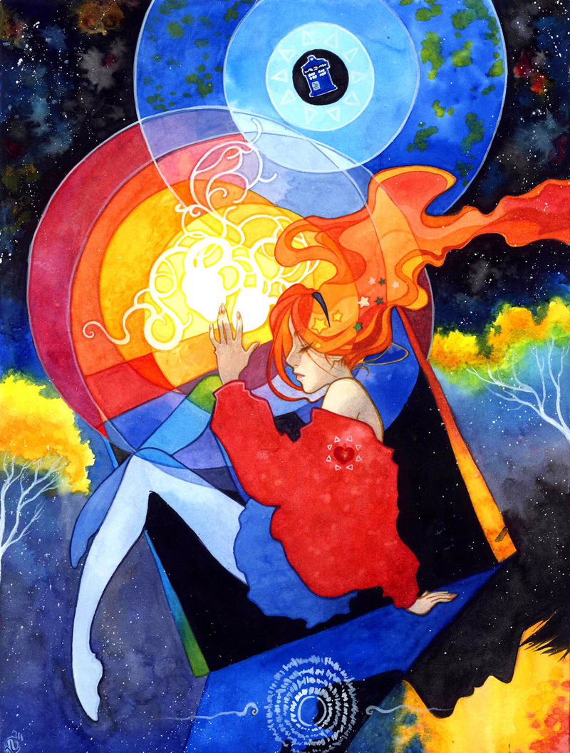 Illustration for article titled When Fan Art goes Manga: Western Science Fiction Icons Reimagined, Japanese-Style!